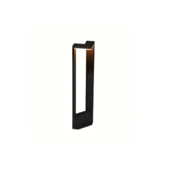 Ansell LED Piedestallampa Arco Grafit 11W 468lm - 840 Kallvit | 60cm - IP54