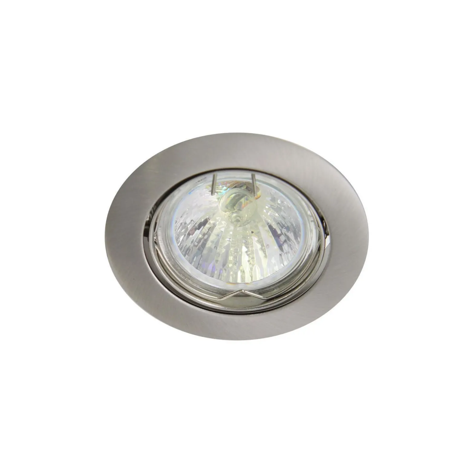 Any Lamp Infälld Spot Cirkulär Lutningsbar Aluminium | Utskärning 75mm - GU5.3 Sockel