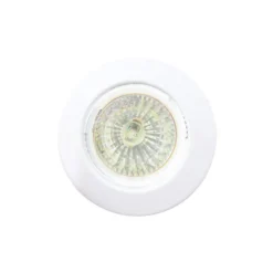 Any Lamp Infälld Spot Cirkulär Vit | Utskärning 64mm - GU5.3 Sockel