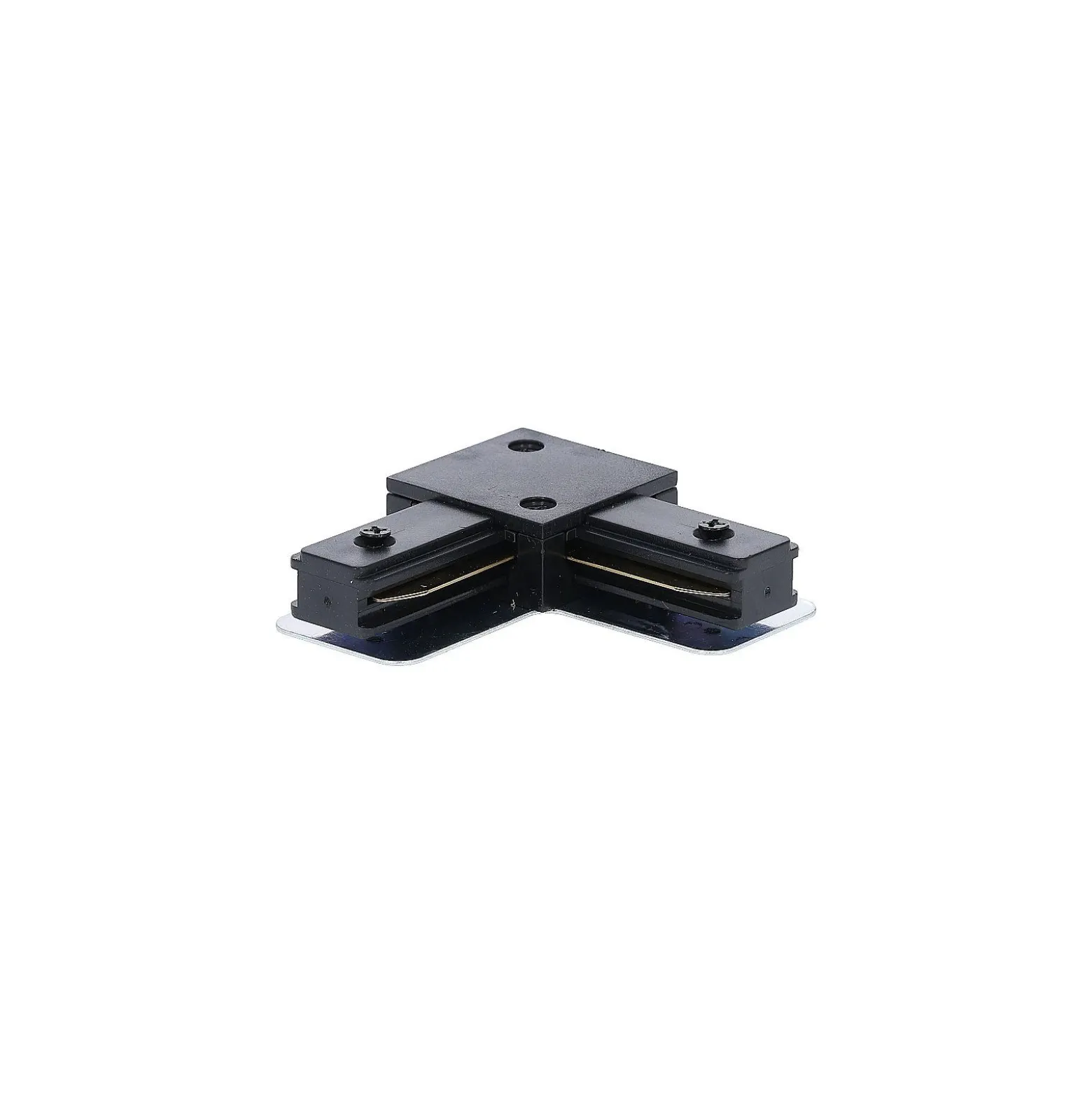 Bright Choice Komplett set 1-Fas Rail L 1,5 x 2 Meter Vit | incl. 8x Spot + GU10 2700K 3W Dimbar + Ändkåpa, Strömkontakt och L -Anslutningsstycke