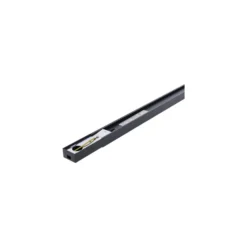 Bright Choice Komplett set 1-Fas Rail L 2 x 2 Meter Svart | incl. 9x Spot + GU10 2700K 3W Dimbar + Ändkåpa, Strömkontakt och L -Anslutningsstycke