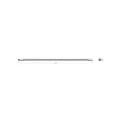 Bright Choice LED Allmänbruksarmatur Vattentät 27W 2970lm - 840 Kallvit | 150cm