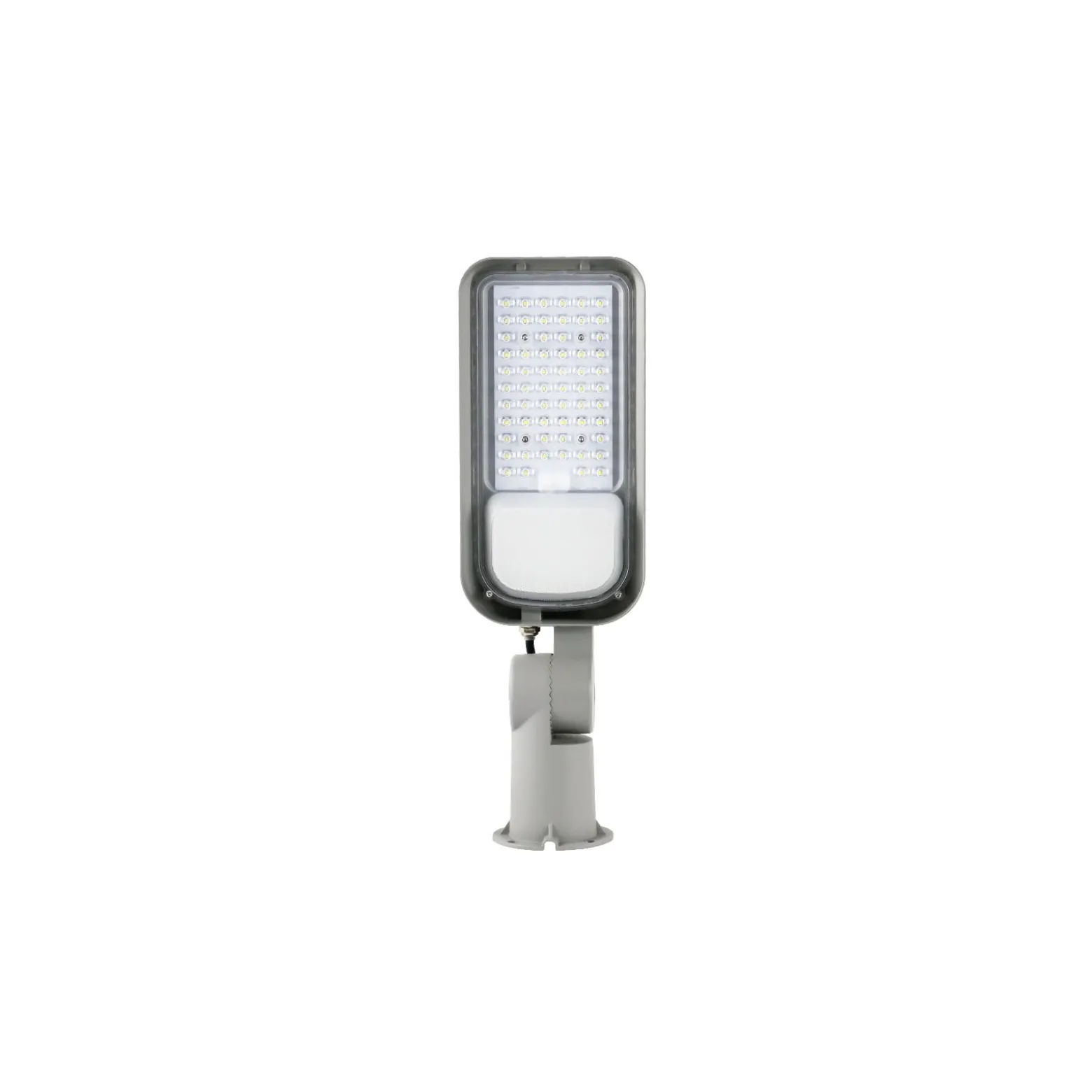 Bright Choice LED Gatubelysning 50W 6000lm 70x140D - 740 Kallvit | IP65 - Ljussensor - Asymmetrisk