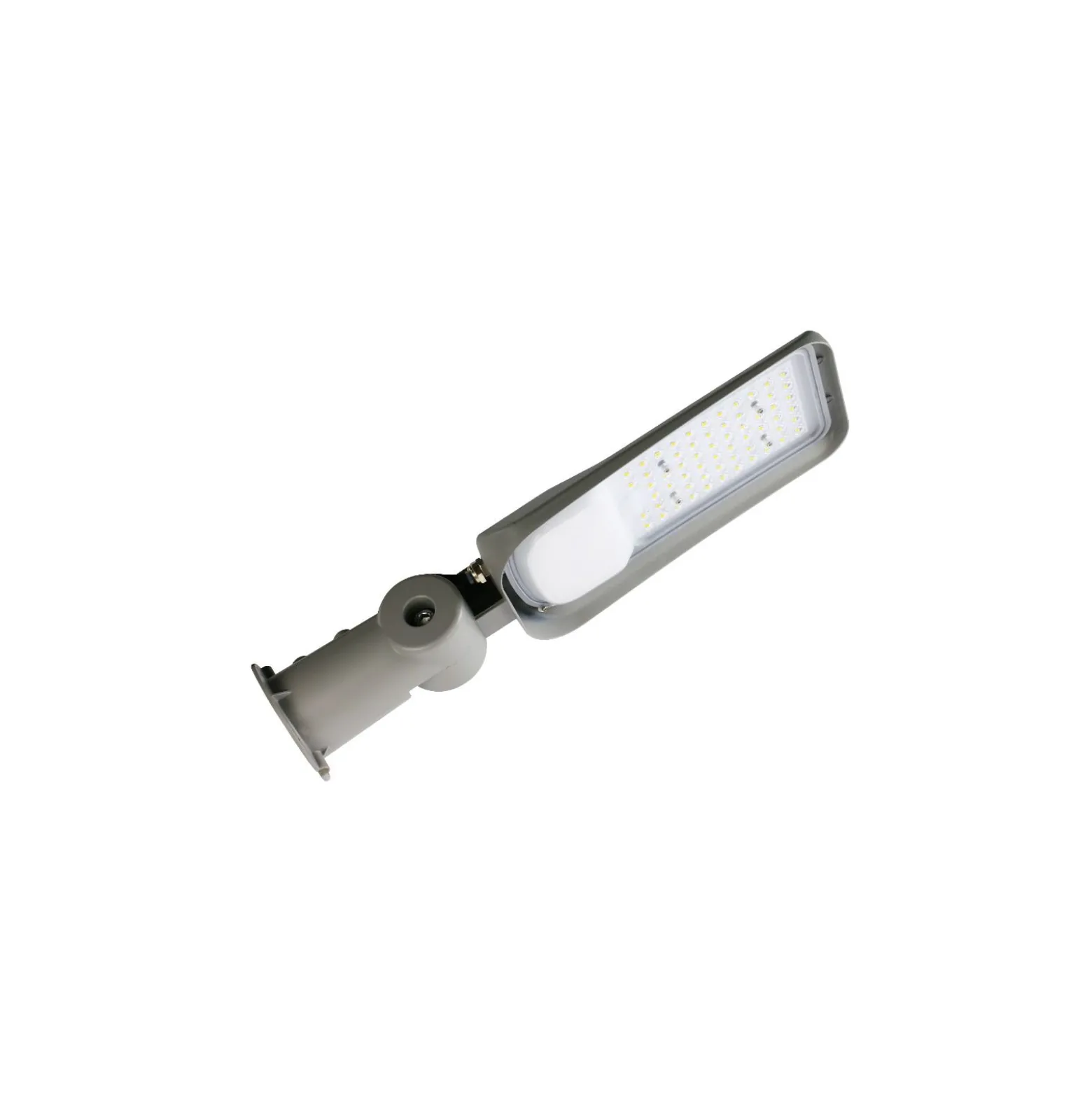 Bright Choice LED Gatubelysning 50W 6000lm 70x140D - 740 Kallvit | IP65 - Ljussensor - Asymmetrisk