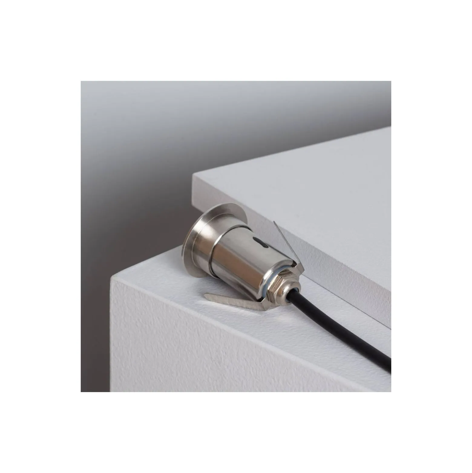 Bright Choice Markspotlights Tiziano Aluminium Silver 1W 50lm - 827 Extra Varm Vit
