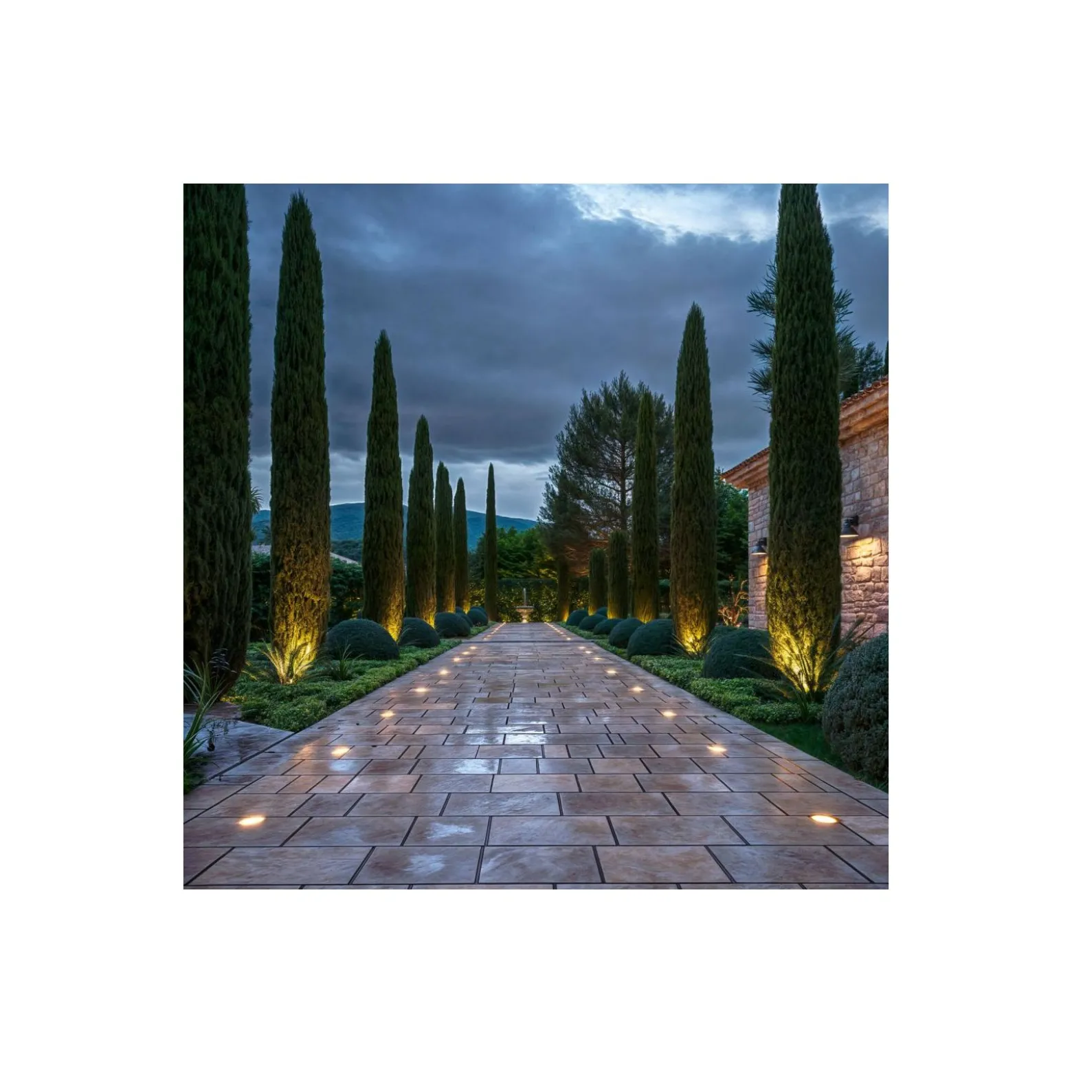 Bright Choice Markspotlights Tiziano Aluminium Silver 1W 50lm - 827 Extra Varm Vit