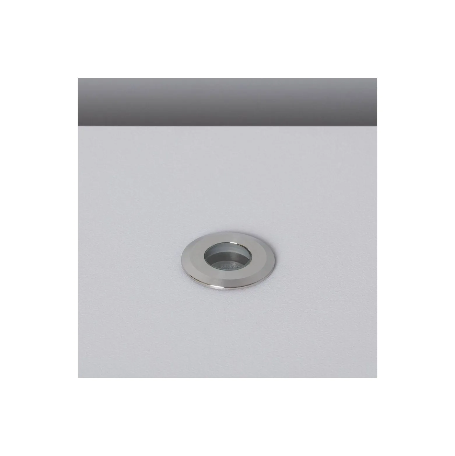 Bright Choice Markspotlights Tiziano Aluminium Silver 1W 50lm - 827 Extra Varm Vit