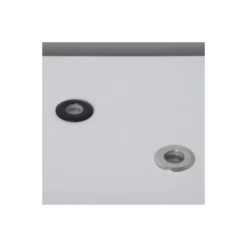 Bright Choice Markspotlights Tiziano Aluminium Silver 1W 50lm - 827 Extra Varm Vit