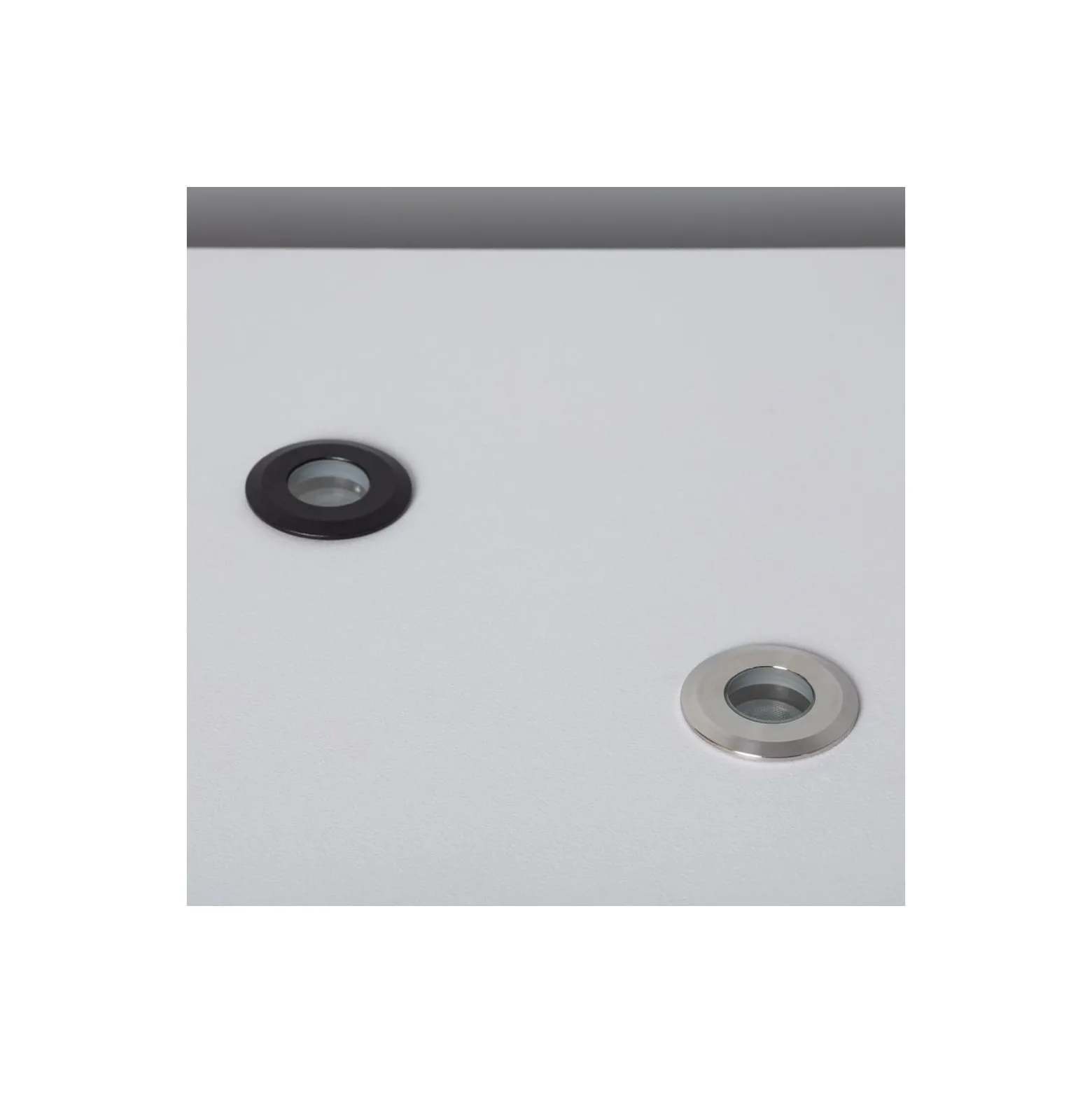 Bright Choice Markspotlights Tiziano Aluminium Silver 1W 50lm - 827 Extra Varm Vit