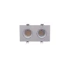 Bright Choice Spot Duo Vit | Utskärning 155x75mm - IP22 - GU10 Fitting