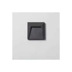 Bright Choice Vägglampa Clover PC Antracit 1.5W 100lm - 830 Varm Vit