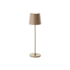 Brilliant Bordslampa Kaami Metall Plast Brun 2W 310lm - 830 Varm Vit | 100mm - IP44 - Utomhus - Dimbar