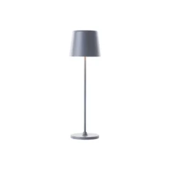 Brilliant Bordslampa Kaami Metall Plast Grå 2W 310lm - 830 Varm Vit | 100mm - IP44 - Utomhus - Dimbar