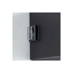 Brilliant Iseo Vägglampa Plast Svart 4W 300lm - 830 Varm Vit | IP44 - Utomhus - Rörelse- och Ljussensor - USB Uppladdningsbar