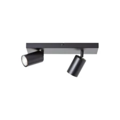 Brilliant Jello Taklampa Metall Matt Svart 9W 690lm - 830 Varm Vit | Inkl. 2x GU10