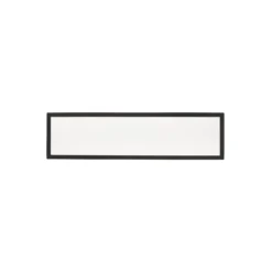 Brilliant Milton Taklampa Plast Svart Vit 19W 3200lm - 840 Kallvit | IP44