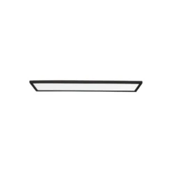 Brilliant Milton Taklampa Plast Svart Vit 19W 3200lm - 840 Kallvit | IP44