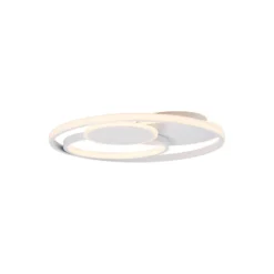 Brilliant Runda Taklampa Metall Silicone Vit 45W 5200lm - 830-865 CCT | 500mm - Fjärrkontroll Dimbar