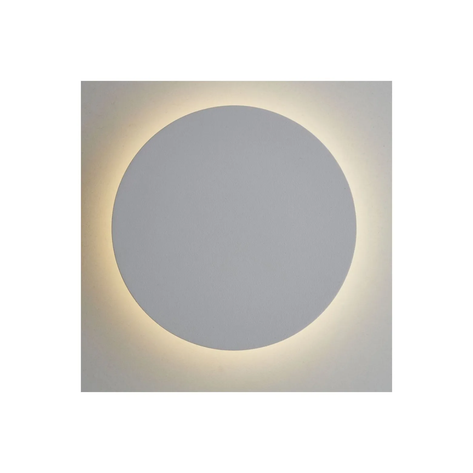 Brilliant Shadow Vägglampa Aluminium Sandig Vit 6W 720lm - 830 Varm Vit | 151mm