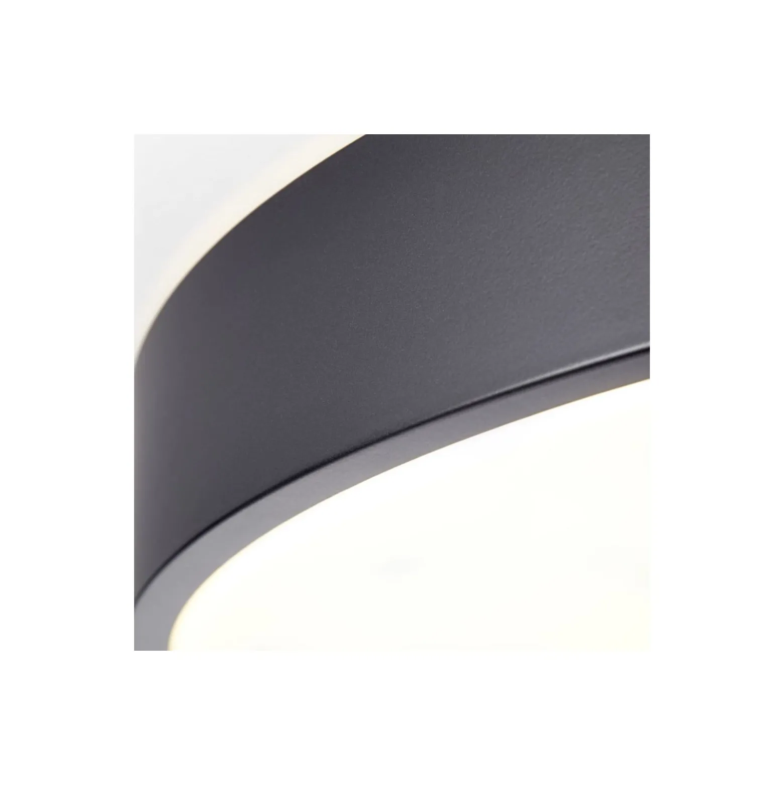 Brilliant Slimline Taklampa Metall Plast Vit Svart 58W 6800lm - 830-865 CCT | 490mm - Fjärrkontroll Dimbar