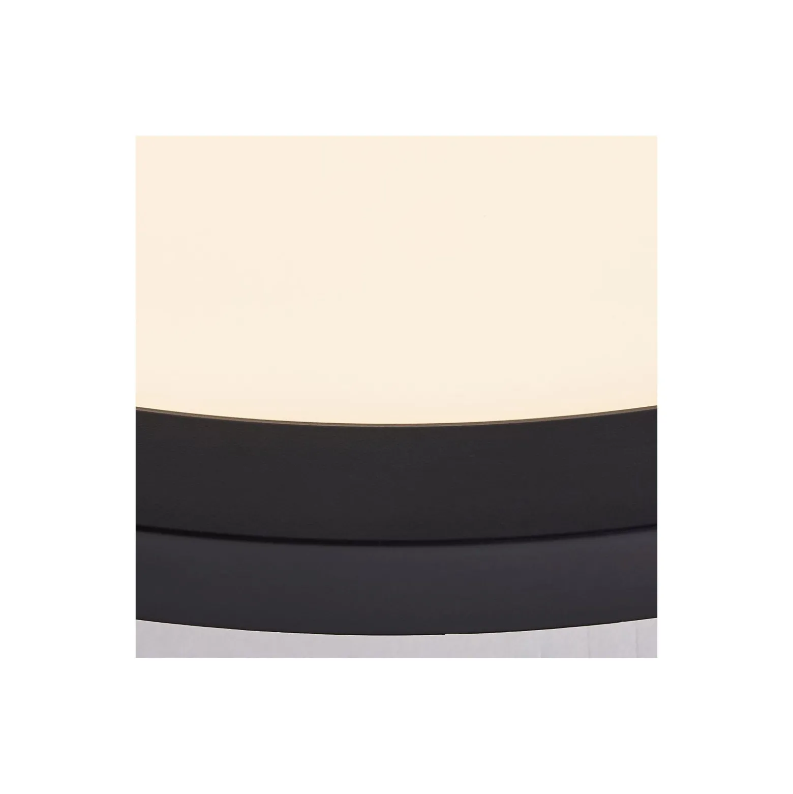 Brilliant Tuco Taklampa Plast Svart Vit 19W 2700lm - 827 Extra Varm Vit | 294mm - 3-Stegs Dimbar