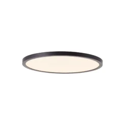 Brilliant Tuco Taklampa Plast Svart Vit 19W 2700lm - 827 Extra Varm Vit | 294mm - 3-Stegs Dimbar