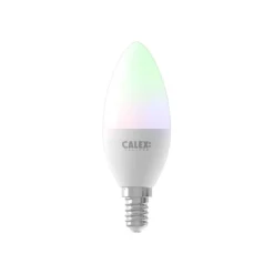 Calex Smart Tuya Wifi E14 Kronljus 5W 470lm - 822-840 Justerbar Vit | RGBW - Dimbar - Ersättare 40W