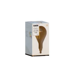 Calex XXL Splash Höga lumen Guld LED E27 Filament 3W 250lm- 821 Extra Varm Vit | Dimbar