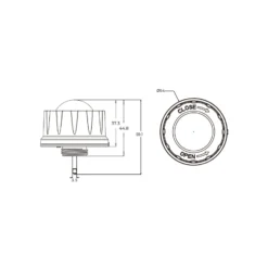 Cosmicnode Integrated PIR Sensor & Kontroller För Highbay