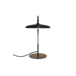 DFTP by Nordlux Bordslampa Artist Metall Svart 15W 1100lm - 930 Varm Vit | Bästa Färgåtergivning