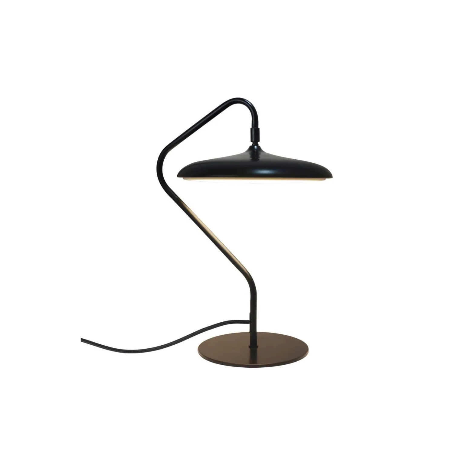 DFTP by Nordlux Bordslampa Artist Metall Svart 15W 1100lm - 930 Varm Vit | Bästa Färgåtergivning