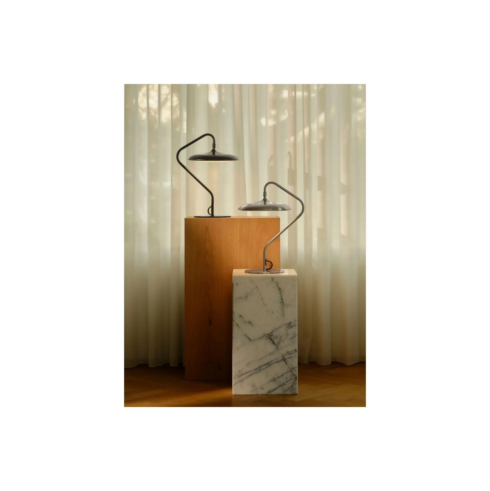 DFTP by Nordlux Bordslampa Artist Metall Svart 15W 1100lm - 930 Varm Vit | Bästa Färgåtergivning