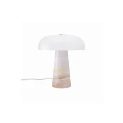 DFTP by Nordlux Bordslampa Glossy Marmor och Glas Rosa | 220mm - Passande för 1x E14