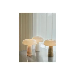 DFTP by Nordlux Bordslampa Glossy Marmor och Glas Rosa | 220mm - Passande för 1x E14