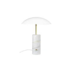 DFTP by Nordlux Bordslampa Mademoiselles Marmor och Metall Vit | Passande för 1x GU10