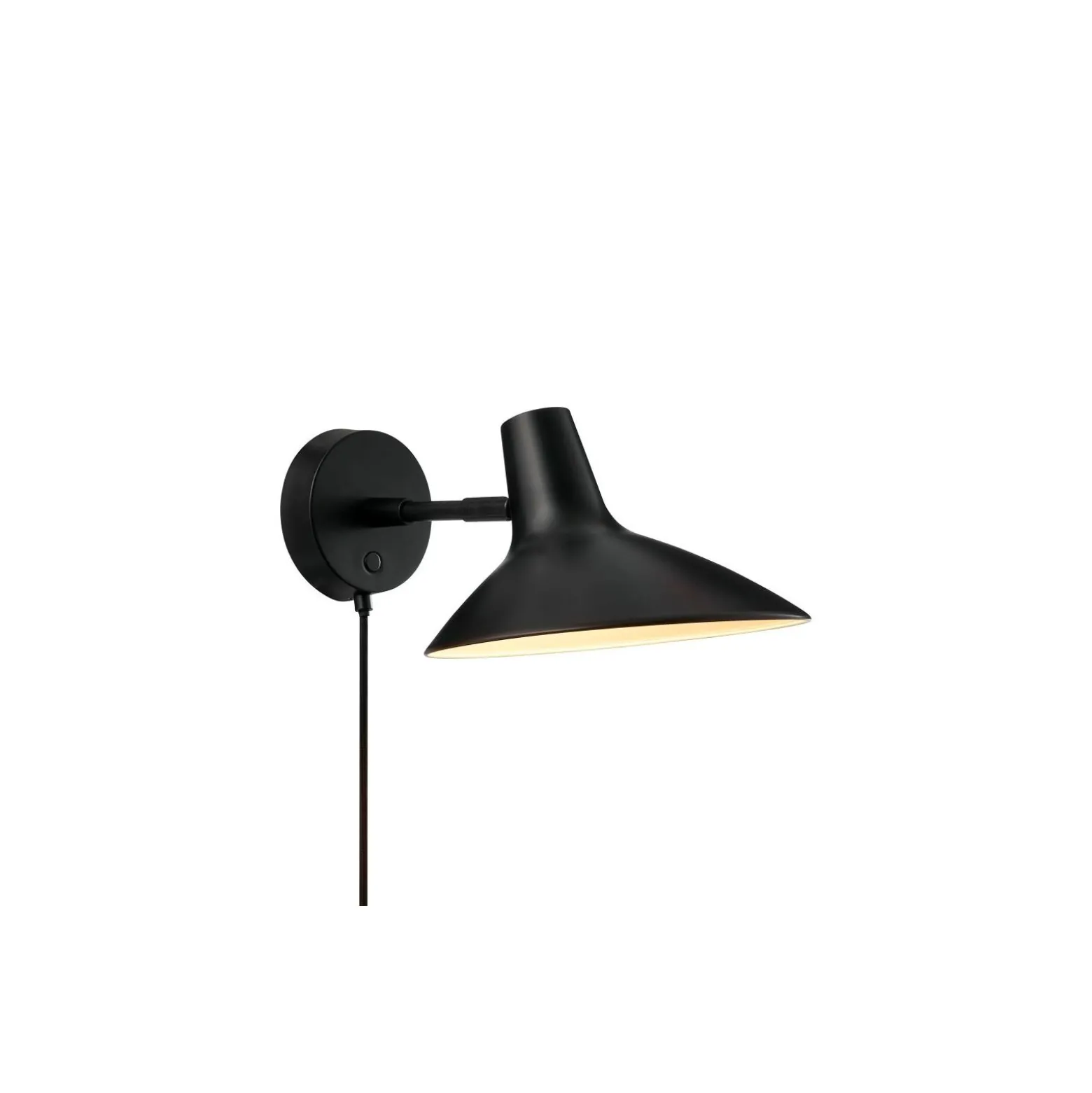DFTP by Nordlux Darci Short Vägglampa Metall Svart | Passande för E14