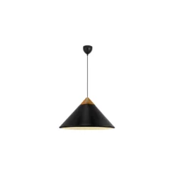 DFTP by Nordlux Kinto Pendellampa Metall och Trä Svart | 420mm - Passande för E27