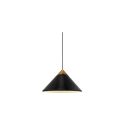 DFTP by Nordlux Kinto Pendellampa Metall och Trä Svart | 420mm - Passande för E27