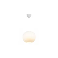 DFTP by Nordlux Navone 30 Pendellampa Glas och Metall Vit | Passande för E27