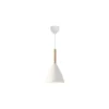 DFTP by Nordlux Pure 20 Pendellampa Metall och Trä Vit | Passande för E27