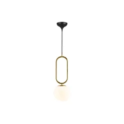 DFTP by Nordlux Shapes 27 Pendellampa Glas och Metall Mässing | Passande för E27