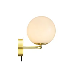 DFTP by Nordlux Shapes Vägglampa Metall och Glas Mässing | Passande för E14