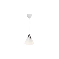 DFTP by Nordlux Strap 27 Pendellampa Glas och Metall Vit | Passande för E27