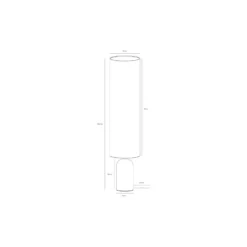 DFTP by Nordlux Talli Golvlampa Metall Brun | Passande för E27