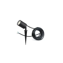 D'Lite Spik Ljus Fuse Strömkabel Svart | IP65 - Passande för 1x GU10 | incl. cable 2 Meter