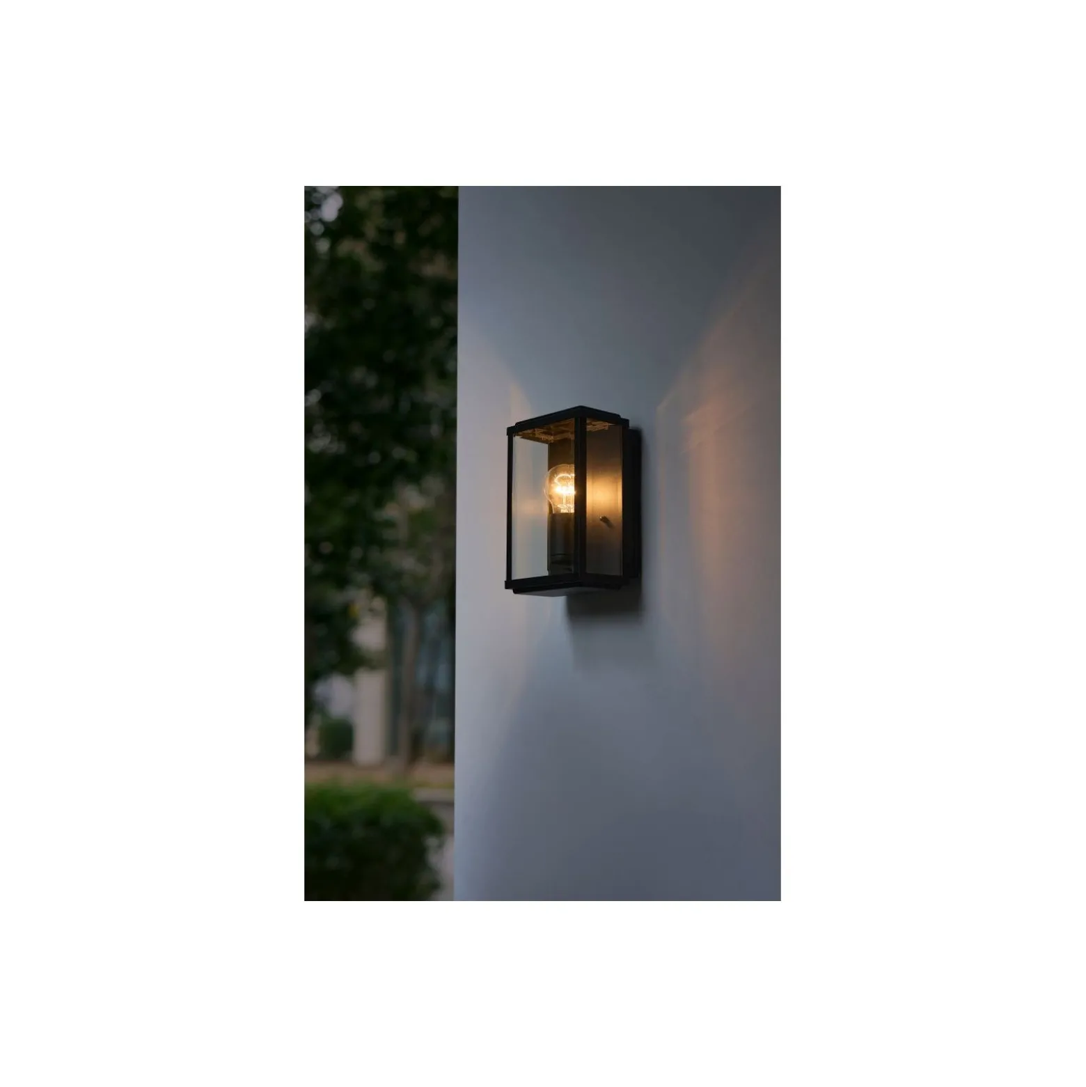 D'Lite Vägglampa Arlo Svart | IP44 - Passande för 1x E27