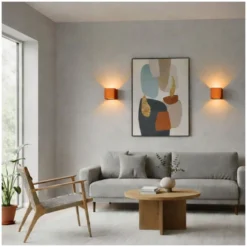 D'Lite Vägglampa Elingen Bronze Up & Down 4.9W 480lm - 830 warm Vit | IP54