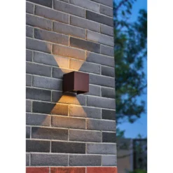 D'Lite Vägglampa Elingen Rostig 4.9W 480lm - 830 Varm Vit