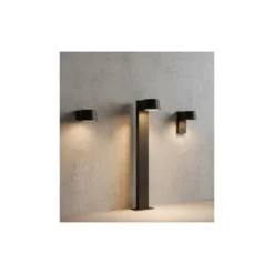 D'Lite Vägglampa Lira Svart 7W 600lm 830 Varm Vit | IP54