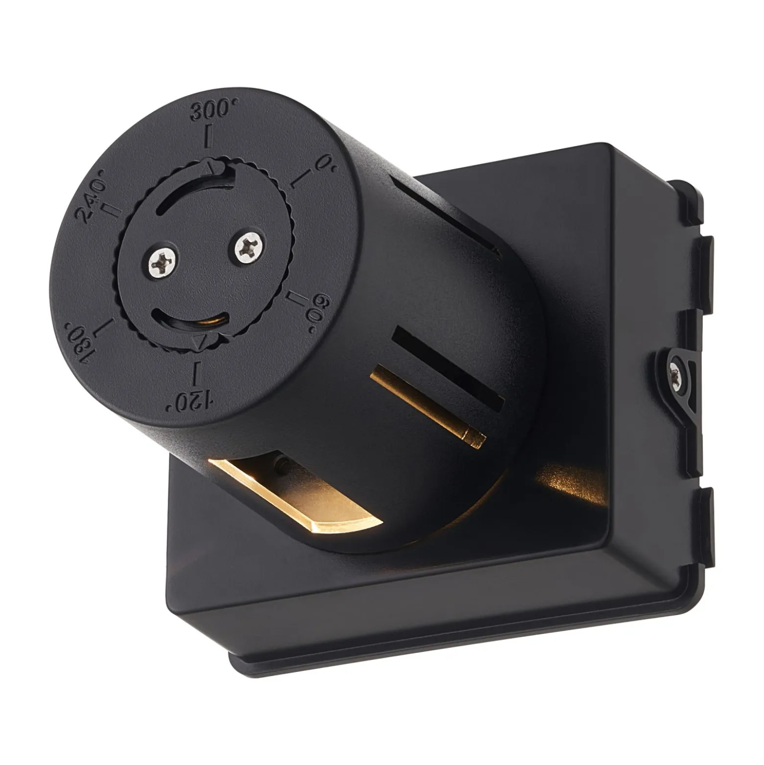 D'Lite Vägglampa Nova Grå Up & Down 4.9W 480lm - 830 Varm Vit | IP54 - Justerbar strålvinkel